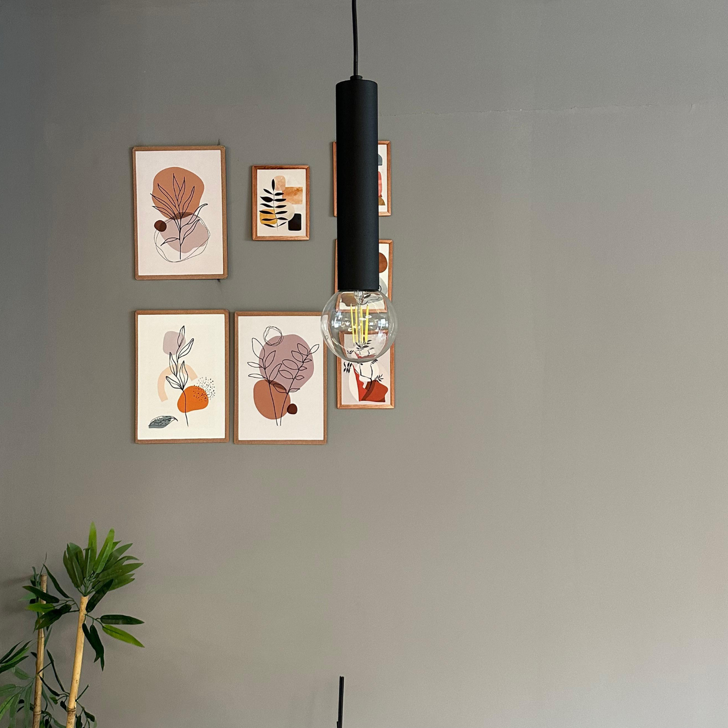 Pendelleuchte Mika Metall, Modern Hängelampe