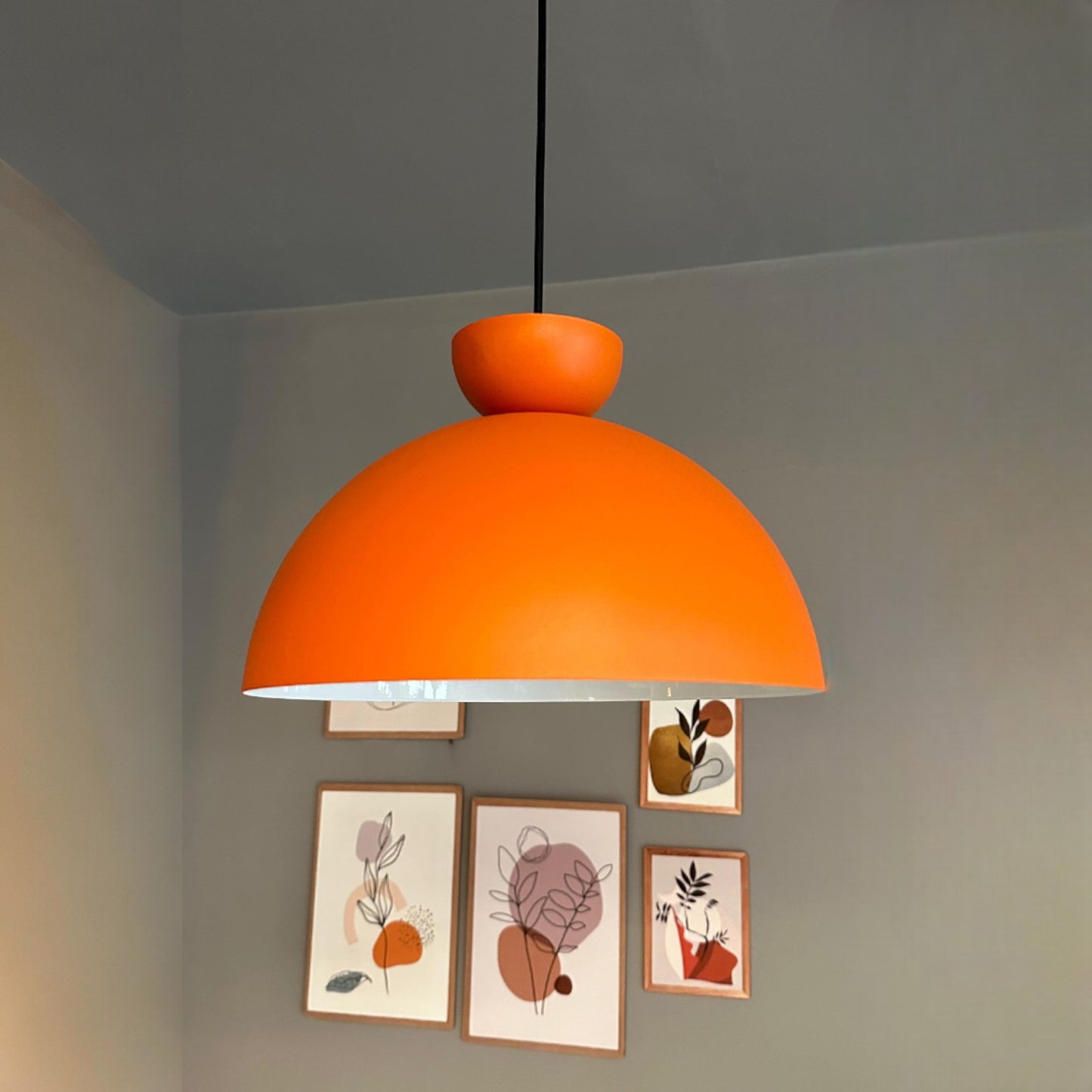 Pendelleuchte Yimpi Metall Ø30cm, Modern Hängelampe