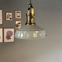 Pendelleuchte Carmelo Zylinder Ø35 cm, Metall Hängelampe