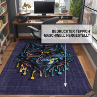 FEARLESS Bedruckter Teppich Chenille-Druck Maschinell Hergestellt