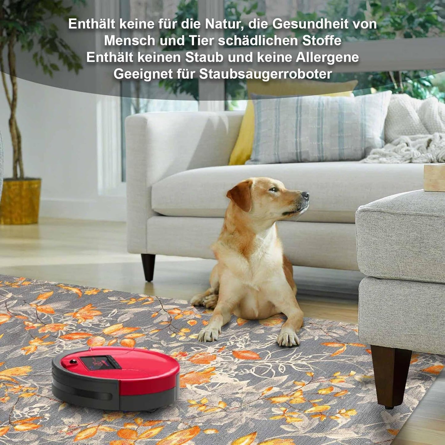 Bedruckter Teppich Sunfas Chenille Print Maschinell hergestellt, waschbarer Vintage-Teppich