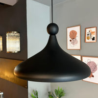 Pendelleuchte Wulst Metall Ø35cm, Modern Hängelampe