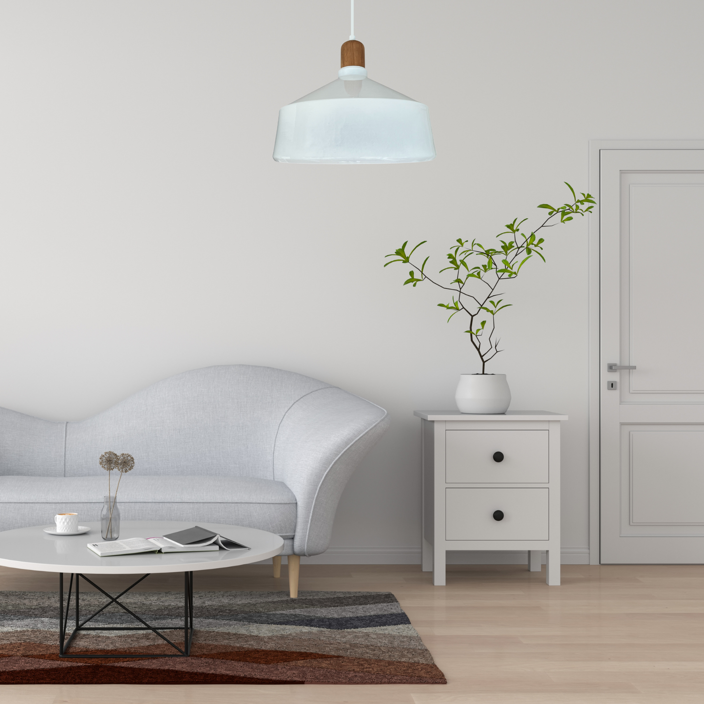 Lampe suspendue Bamyum moderne