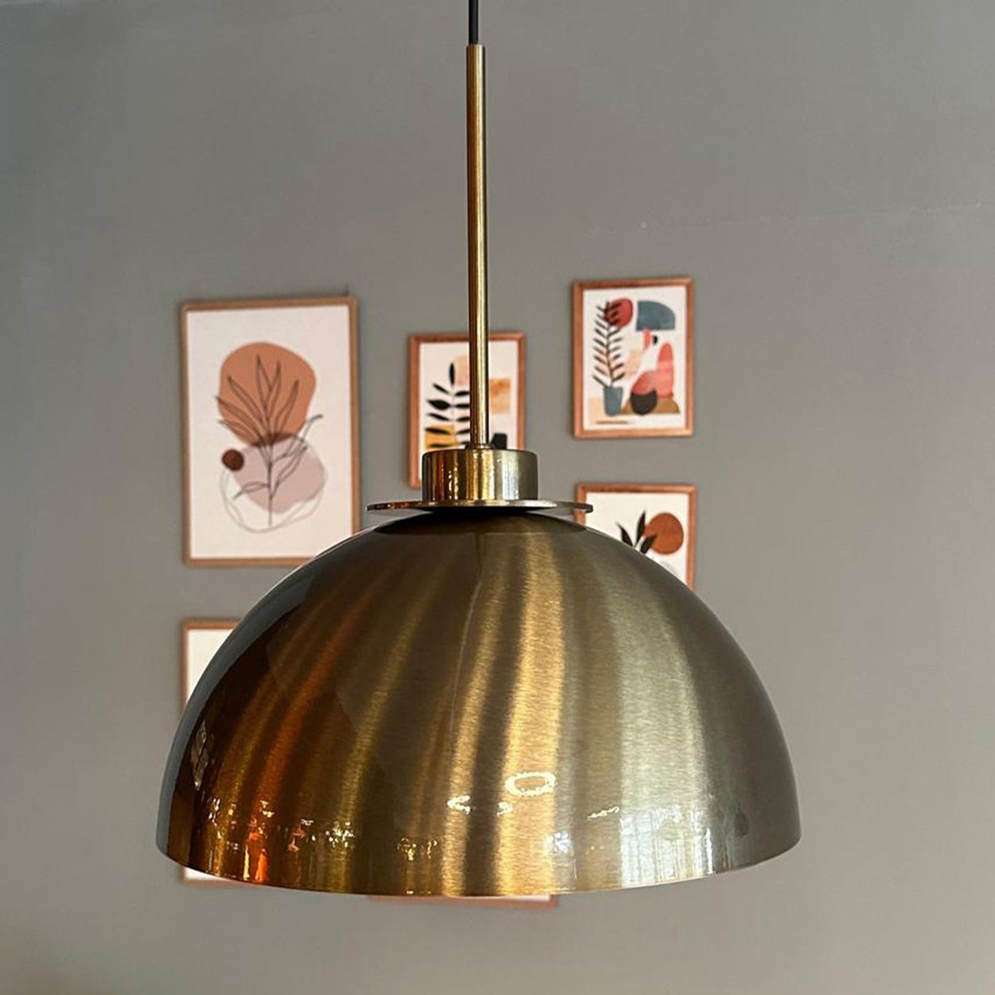 Pendelleuchte Yimpi Pendelleuchte Hängelampe aus Metall Ø43 cm Lampe