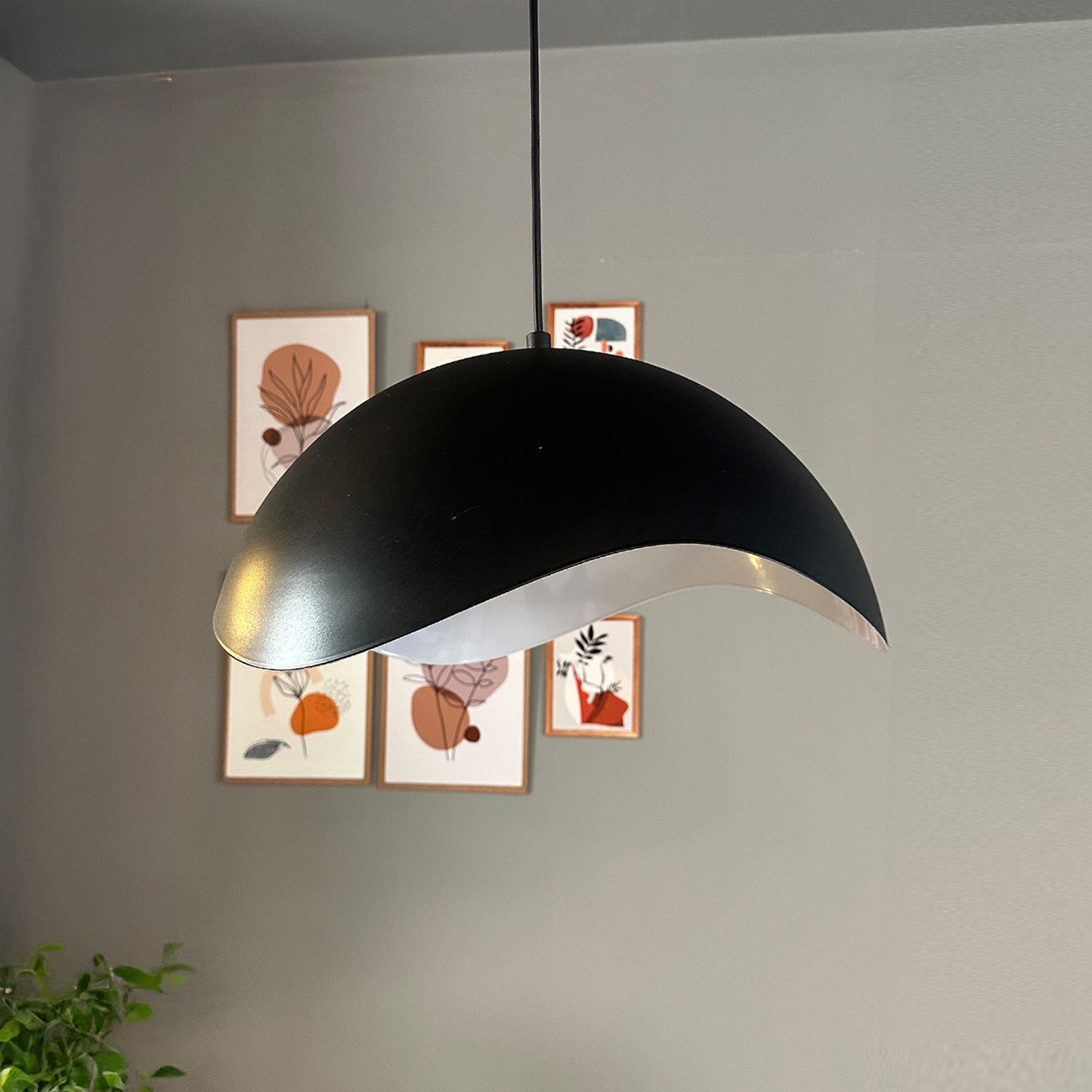 Pendelleuchte Luna Pendelleuchte 40 cm, Metall E27 Moderne Hängelampe