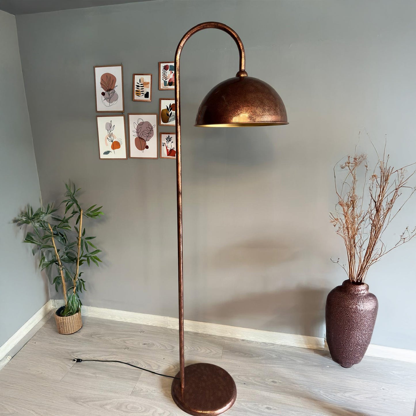 Stehlampe Modern Dekorativ Metall Wohnzimmer Arbeitszimmer Stehlampe