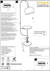Stehlampe Bewegender Modern Dekorativ Metall Wohnzimmer Arbeitszimmer Stehlampe