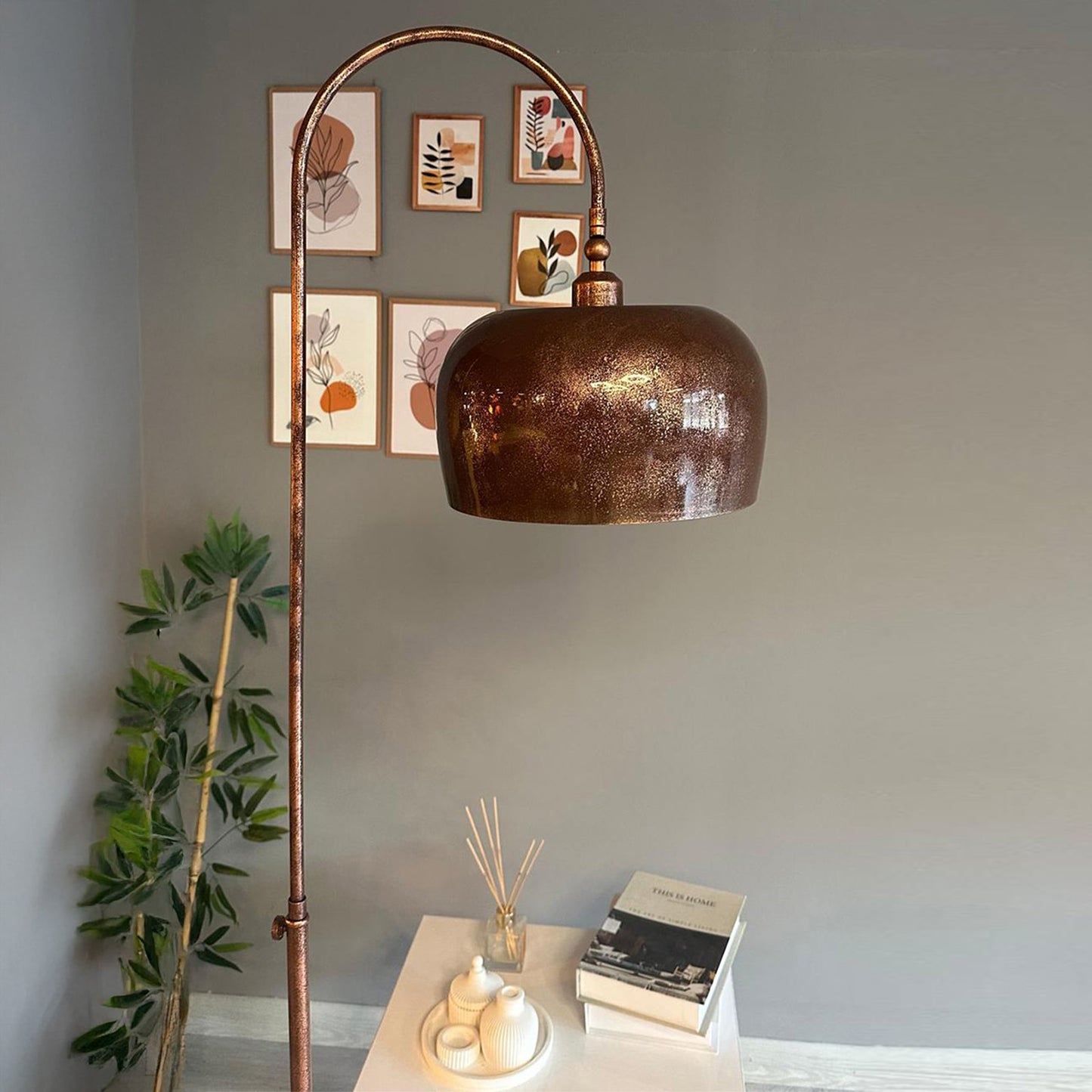 Stehlampe Kupfer Stehlampe Moving Head Moderne dekorative Metall Stehlampe