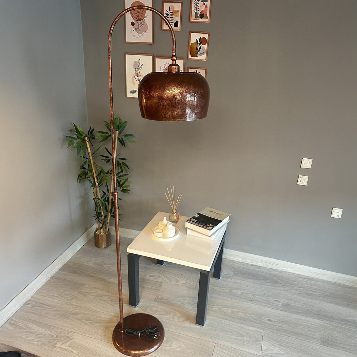 Stehlampe Kupfer Stehlampe Moving Head Moderne dekorative Metall Stehlampe