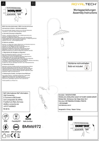 Stehlampe BRisso Bewegender Ufo Kopf Moderne Dekorative Metall Stehlampe