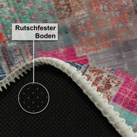 Denise Bedruckter Teppich Chenille-Druck Maschinell Hergestellt