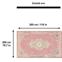 Lix Bedruckter Teppich Chenille-Druck Maschinell Hergestellt