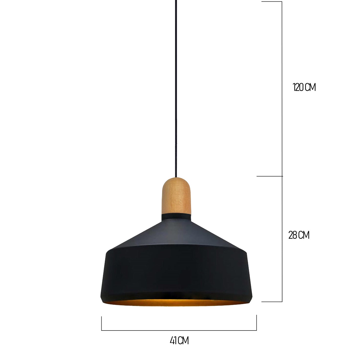 Lampe suspendue Bamyum moderne