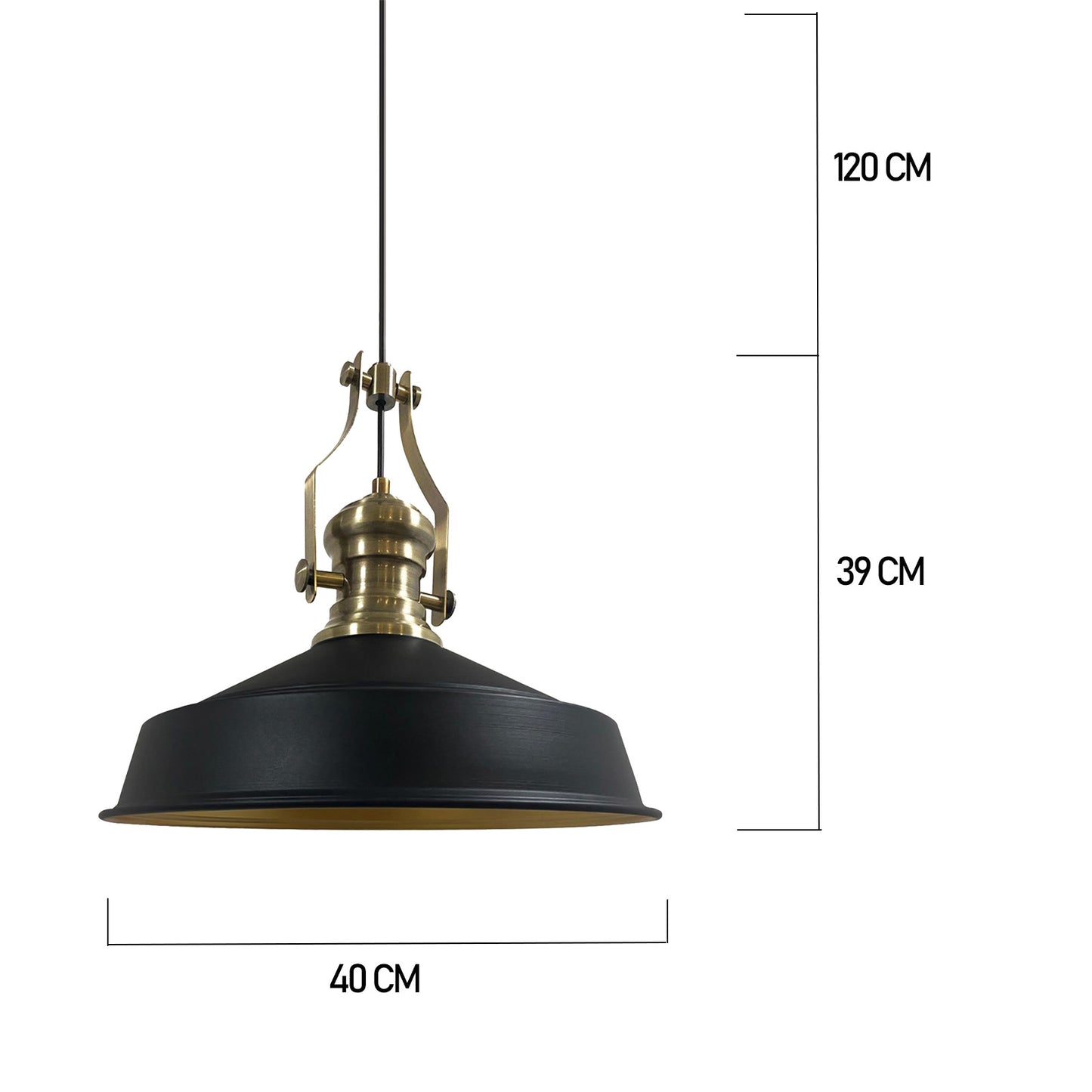 Pendellampe Vintage, Neo-Asletl Lampe Groß Lampe