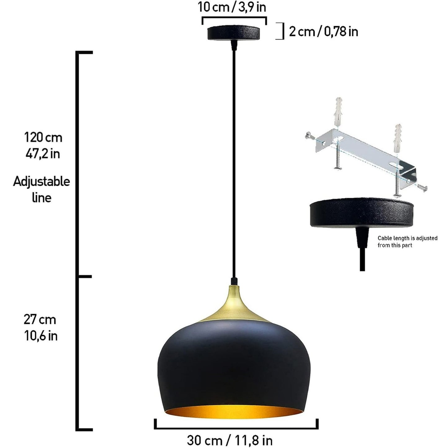 Suspension métal