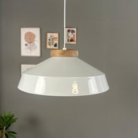 Pendelleuchte Lema Metall Ø37,5 cm, E27, Vintage Lampe