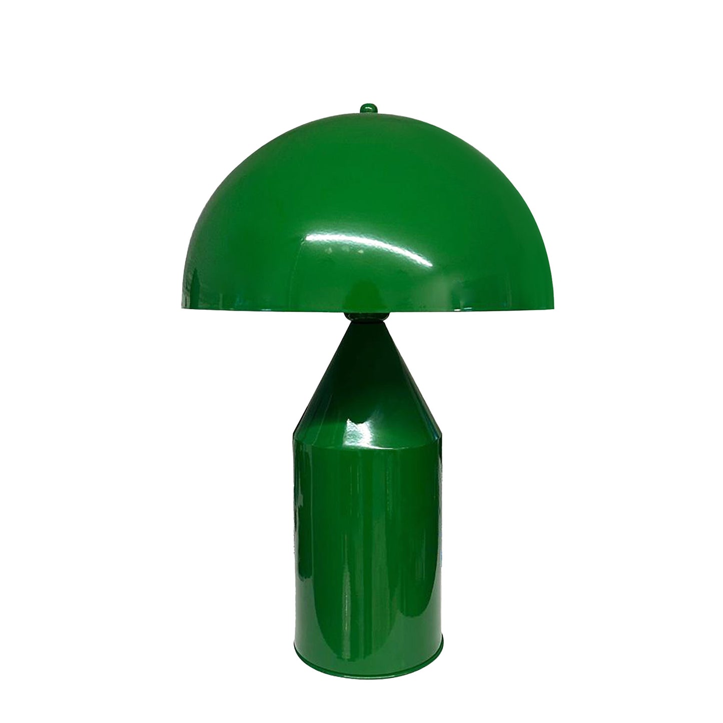 Lampe de table champignon en métal