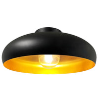 Plafonnier en métal avec 1 lampe