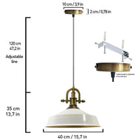 Lampada a sospensione lampada da tavolo da pranzo lampada a sospensione industriale