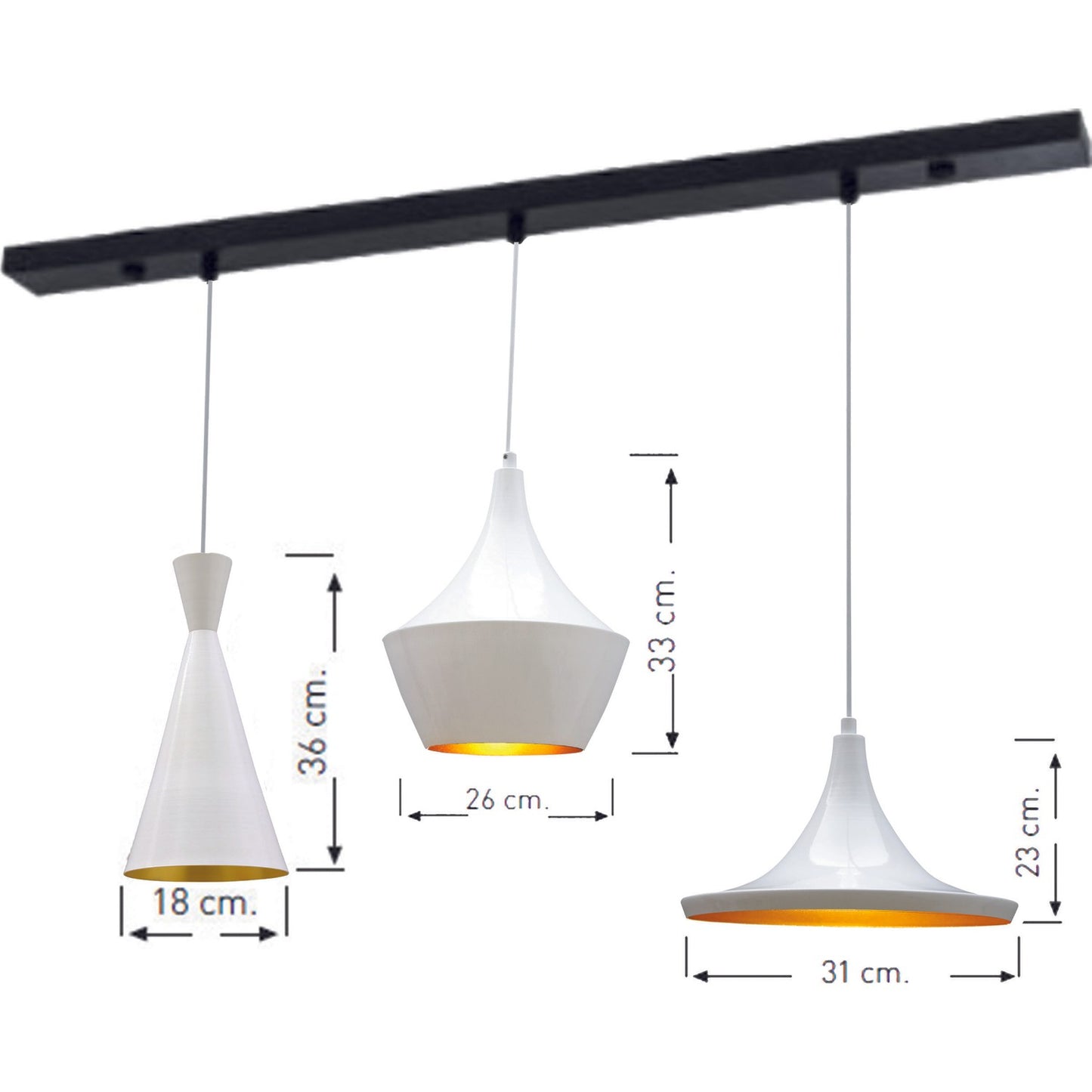 Lampe suspendue Bamyum moderne