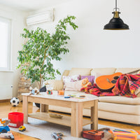 Pendelleuchte Asletl Hängelampe Industrial aus Metall Ø40 cm, Pendelleuchte Esstisch