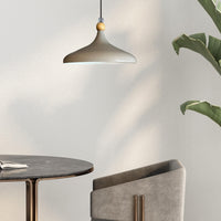 Pendelleuchte Champion Holz Metall, Modern Hängelampe