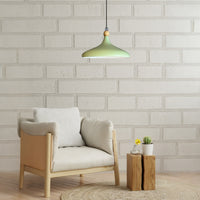 Pendelleuchte Champion Holz Metall, Modern Hängelampe