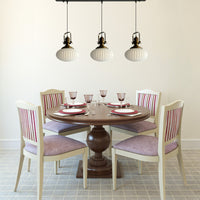 Pendelleuchte Elegant Glas-Kronleuchter Doppelter Kronleuchter Hängelampe