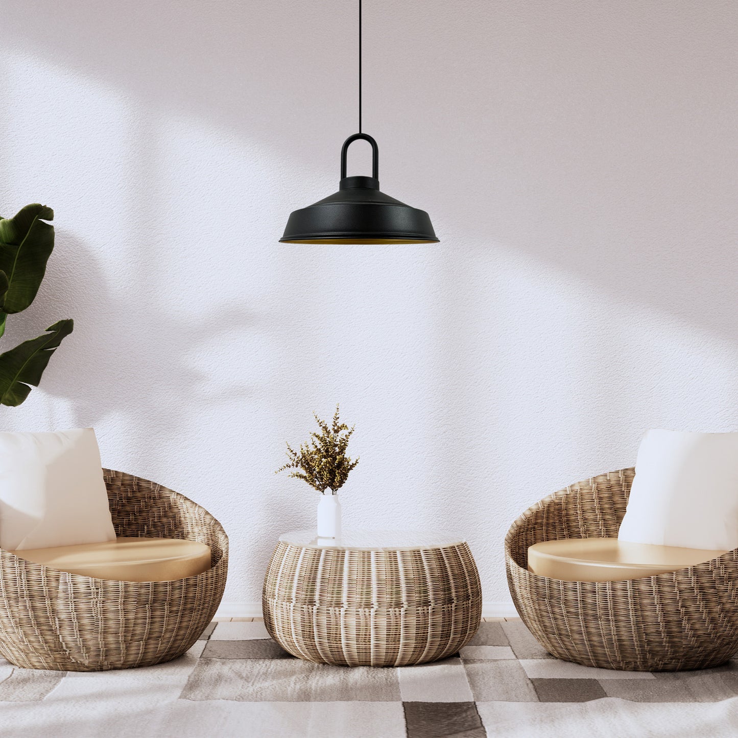 Bamyum Asletl-Lock Pendelleuchte Vintage