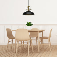 Pendelleuchte Bamyum Pendelleuchte I Asletl-Marine l Ø41 cm E27 Metall Vintage Lampe