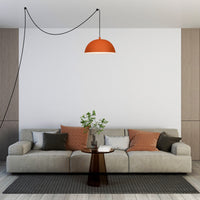 Pendelleuchte Lipeo mit Stecker Metall, Modern Hängelampe