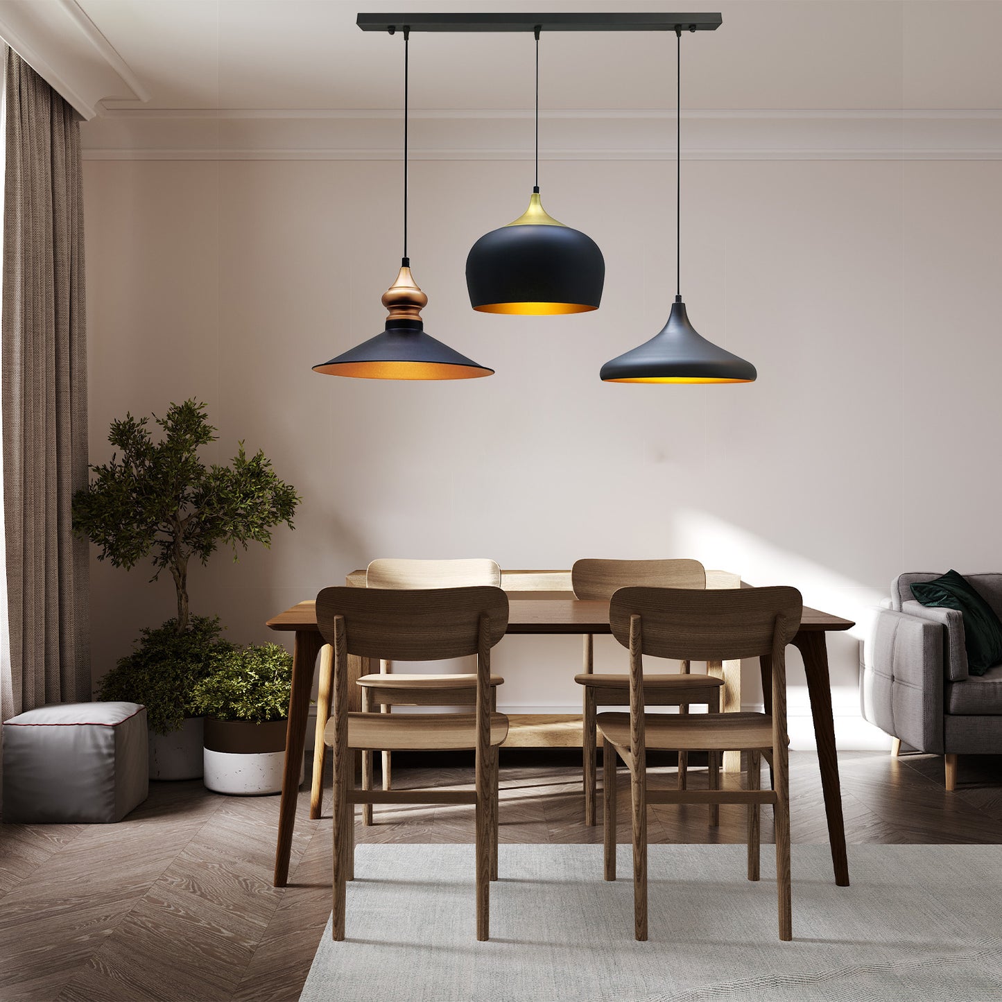 Lampe suspendue Bamyum moderne