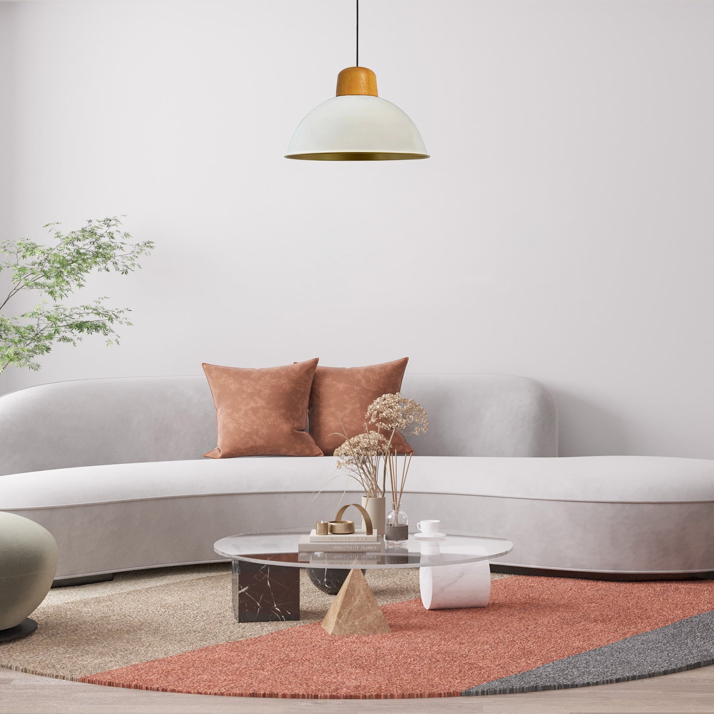 Lampe suspendue Bamyum moderne