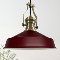 Pendellampe Vintage, Neo-Asletl Lampe Groß Lampe