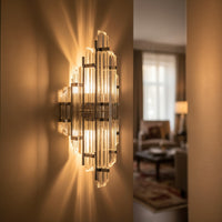 Applique d'intérieur métal & verre