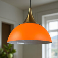 Pendelleuchte Yimpi Dome 30 cm Industrielle Hängelampe