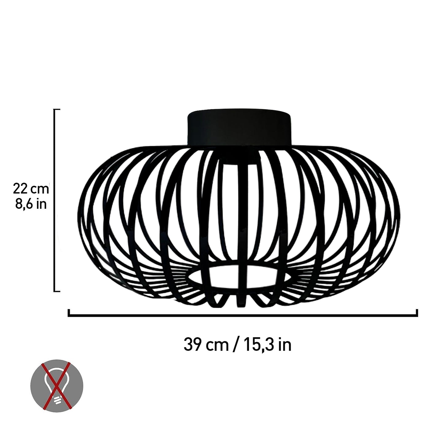 Lampe suspendue Bamyum moderne