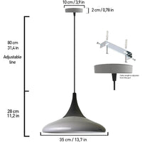 Lampe à suspension Bamyum Paladin 