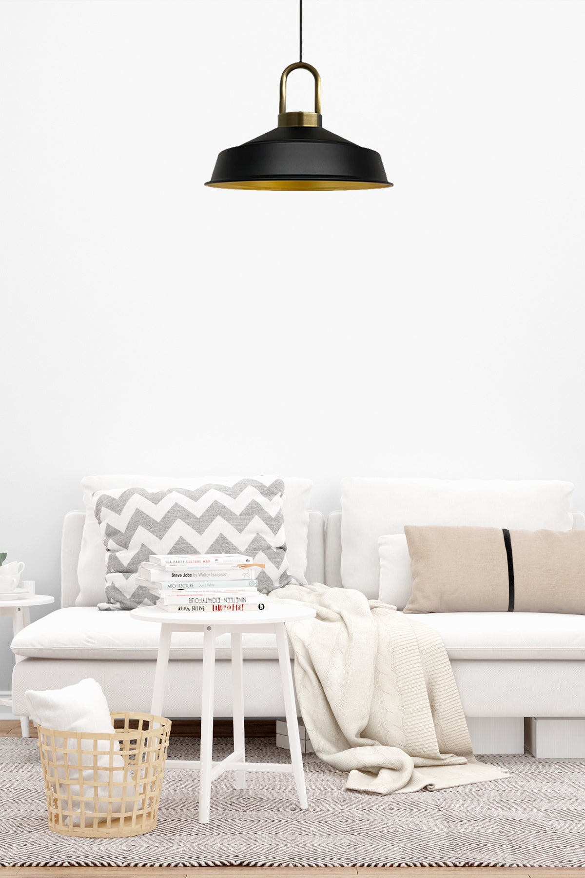 Pendelleuchte Asletl-Lock Hängelampe aus Metall Ø40 cm Lampe