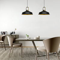 Pendelleuchte Asletl-Lock Hängelampe aus Metall Ø40 cm Lampe