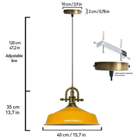 Lampada a sospensione lampada da tavolo da pranzo lampada a sospensione industriale