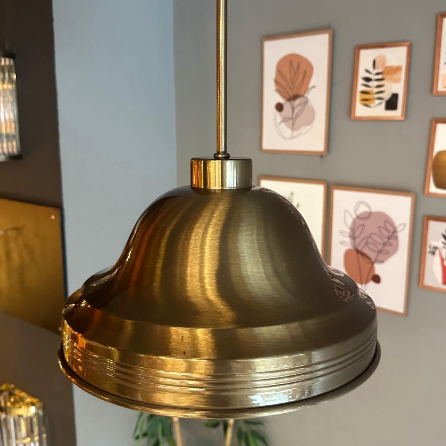 Pendelleuchte Asletl Hängelampe Industrial aus Metall Ø40 cm, Pendelleuchte Esstisch