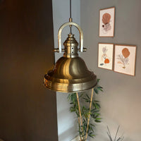 Pendelleuchte Asletl Hängelampe Industrial aus Metall Ø40 cm, Pendelleuchte Esstisch