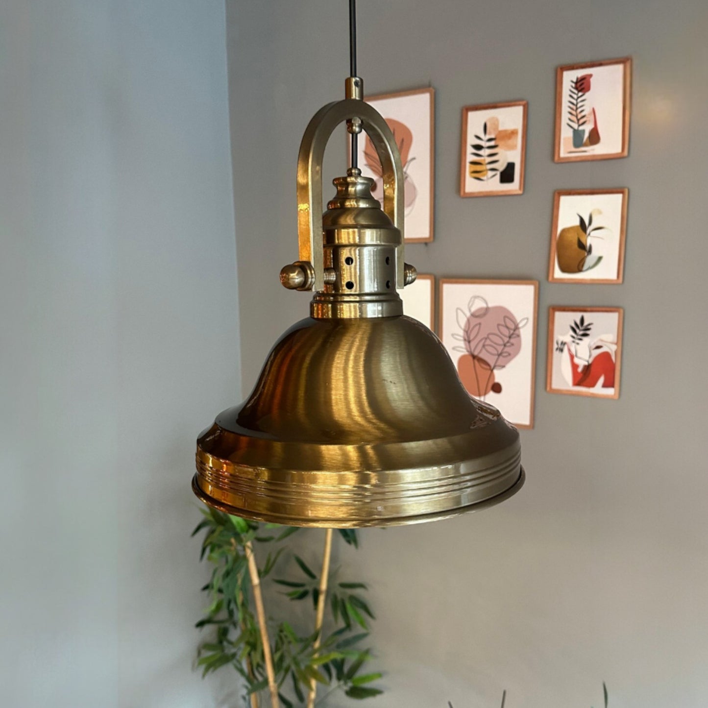 Pendelleuchte Asletl Hängelampe Industrial aus Metall Ø40 cm, Pendelleuchte Esstisch