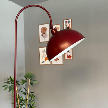 Bamyum Gorkiede Stehleuchte Metall Stehlampe Moderne mit E27 Fassung Lampenschirm