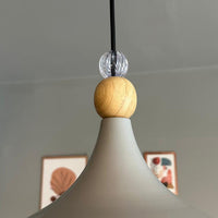 Pendelleuchte Champion Holz Metall, Modern Hängelampe